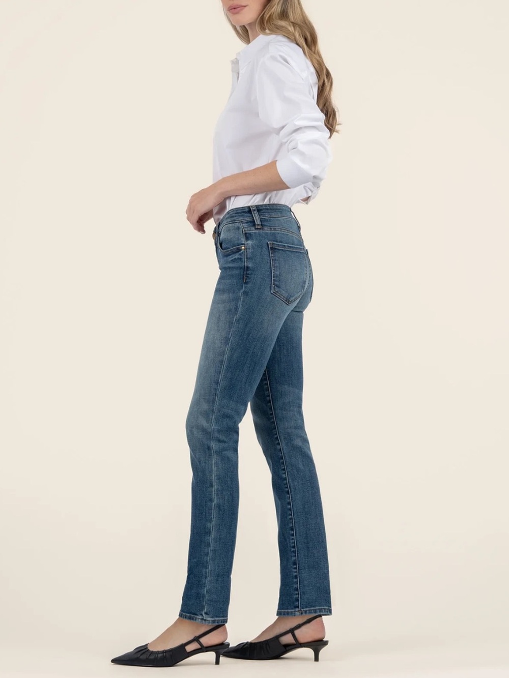 Kut From The Kloth Katy Boyfriend Jeans Women Size 2 Mid-Rise Stretch
